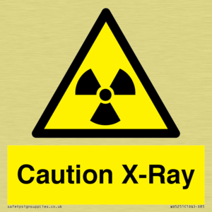 Caution X-Ray